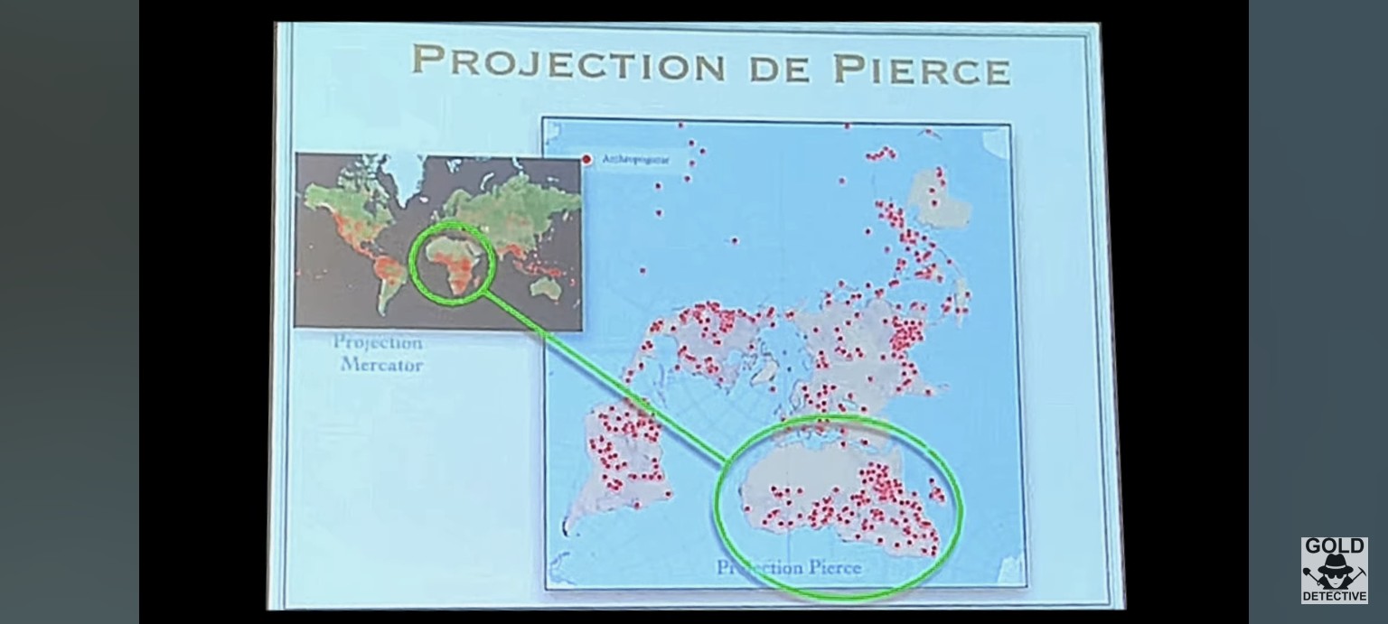 Afrique mise en évidence.