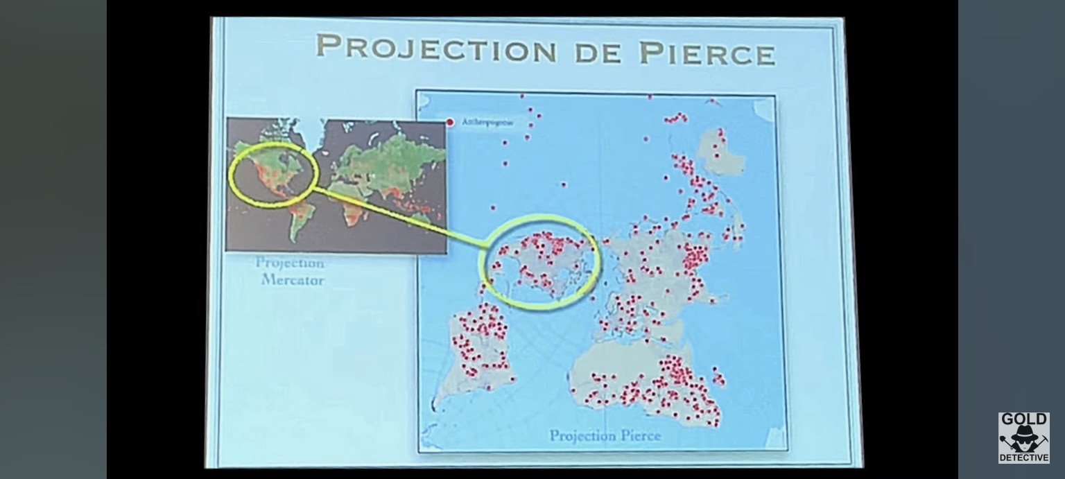 Amérique du Nord mise en évidence.