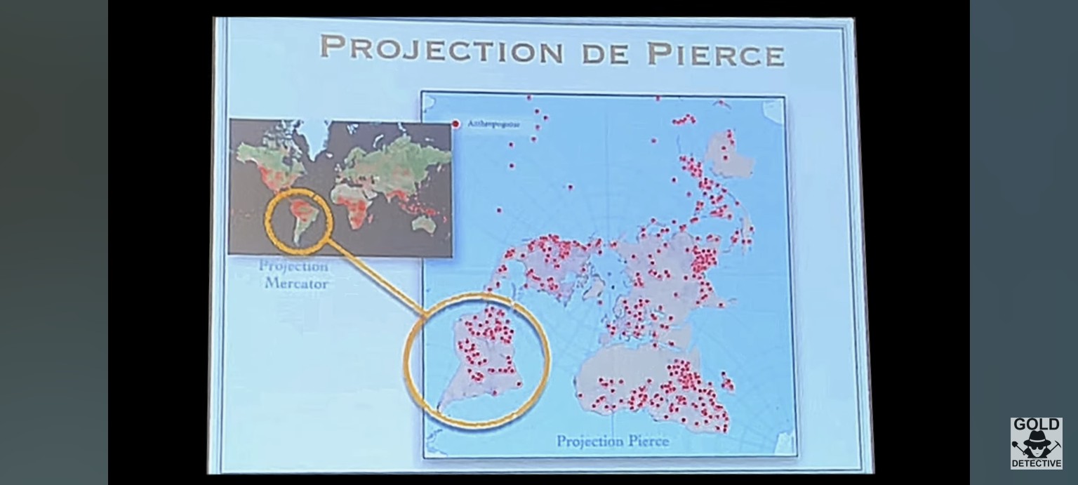Amérique du Sud mise en évidence.