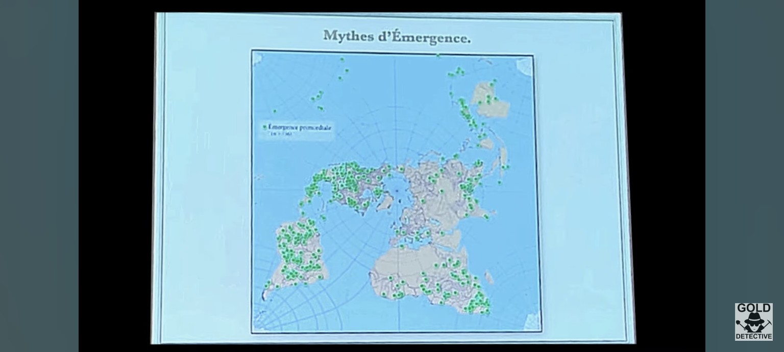 Carte spécifique des mythes d’Émergence.