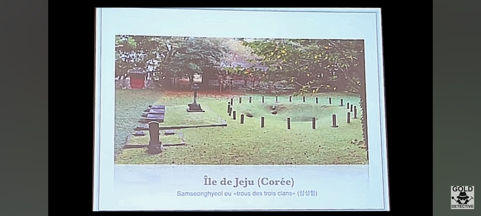 Île de Jeju, Samseonghyeol ou “trous des trois clans”.