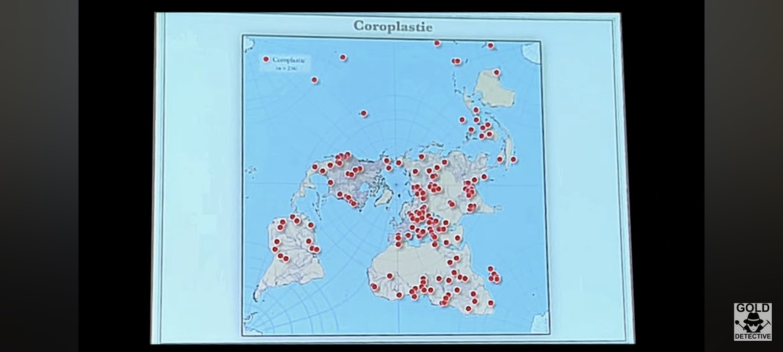 Coroplastie, type anthropogonique cartographié.