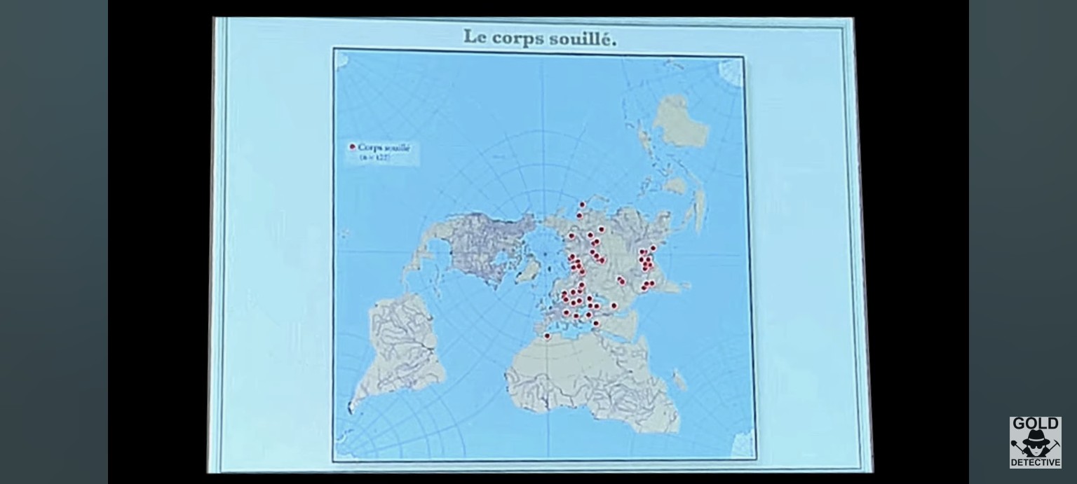 Le Corps souillé, type anthropogonique cartographié.